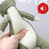 Plush Cartoon Puppy Dog Toy Pet Dog Chew Squeak Toys For Small Dogs Teeth Grinding Pet Products Dog Accessories